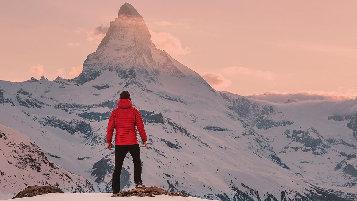 Pogled s vrha planine
