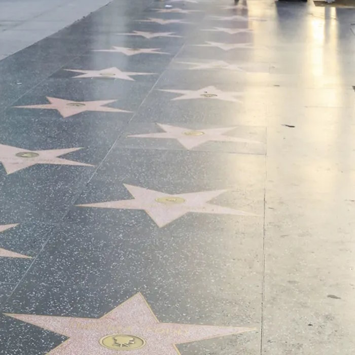 Dio staze slavnih u Los Angelesu