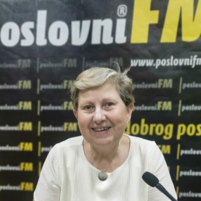 Jadranka u studiju PoslovniFM