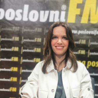 Ivana u studiju poslovniFM.com