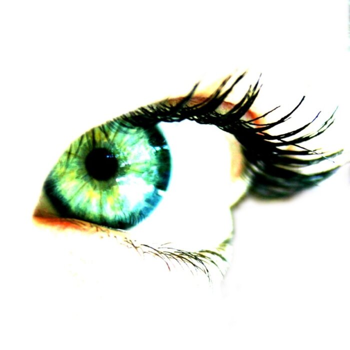 Oko snimljeno iz velike blizine